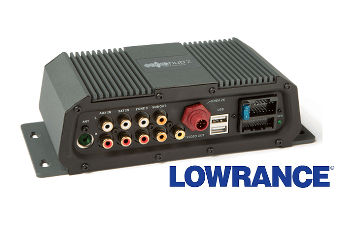 LOWRANCE® NUEVO SISTEMA DE AUDIO Y ENTRETENIMIENTO LOWRANCE® NUEVO SISTEMA DE AUDIO Y ENTRETENIMIENTO